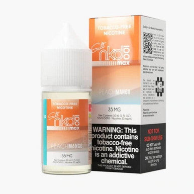 Peach Mango Ice Nicotine Salt by Naked 100 Max