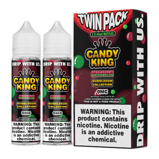 Strawberry Watermelon E-Liquid by Candy King Bubblegum