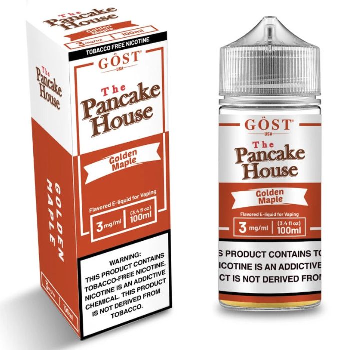 Golden Maple E-Liquid by The Pancake House