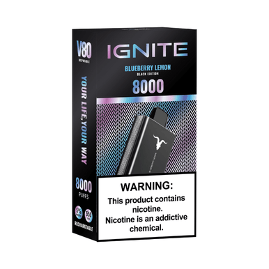 Blueberry lemon Ignite V80 Disposable