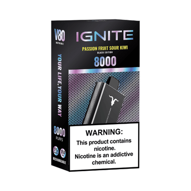 Passion Fruit Sour Kiwi Ignite V80 Disposable