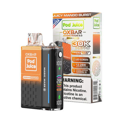 OXBAR Magic Maze 2.0 30000 Puff Vape