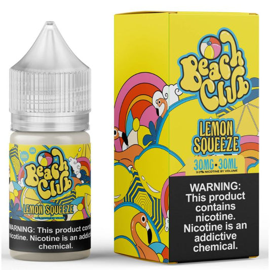 Lemon Squeeze Nicotine Salt by Beach Club