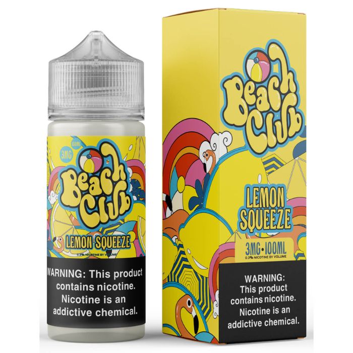 Lemon Squeeze E-Liquid by Beach Club