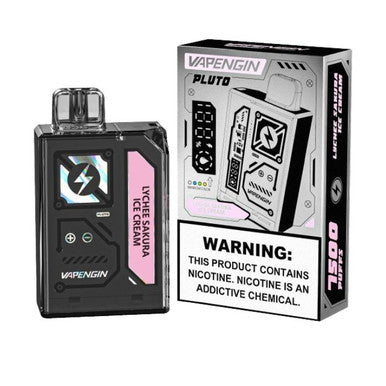 Lychee Sakura Ice Cream Vapengin Pluto 7500 Vape