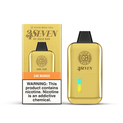 Gold Bar 24Seven 24000 Puff Vape