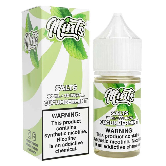 Cucumber Mint 30ml Salt E-Liquid by Mints