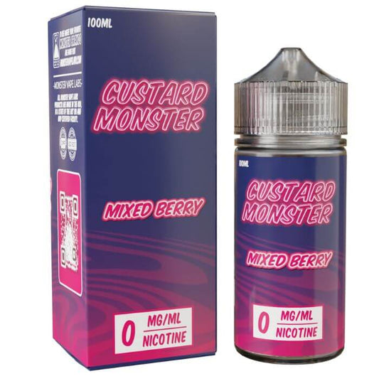 Mixed Berries E-Liquid by Custard Monster