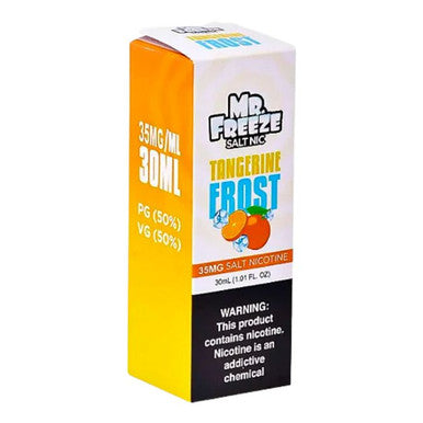 Tangerine Frost Nicotine Salt by Mr. Freeze