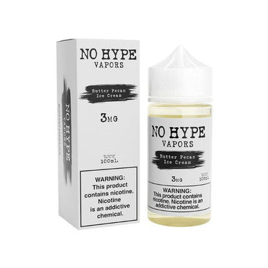 Butter Pecan Ice Cream E-Liquid by No Hype Vapors