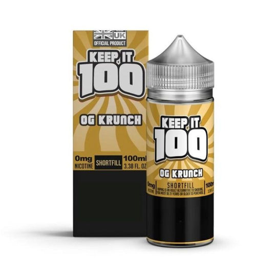 OG KRUNCH (KRUNCHY SQUARES) E-Liquid by Keep It 100