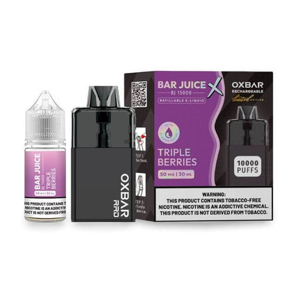 OXBar X Bar Juice BJ15000 RRD Refillable Pod System