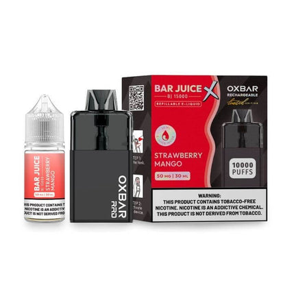 OXBar X Bar Juice BJ15000 RRD Refillable Pod System