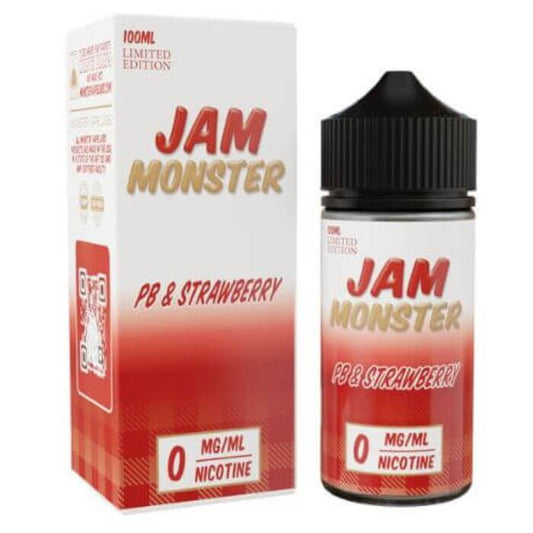 PB & Jam Monster Strawberry E-Liquid by Jam Monster