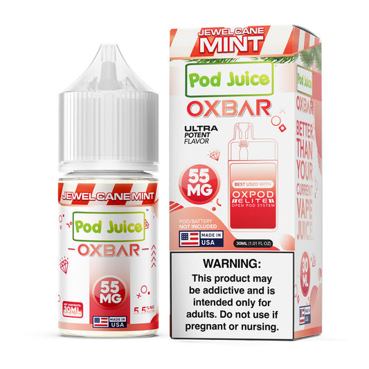 Jewel Cane Mint Nicotine Salt by Oxbar x Pod Juice