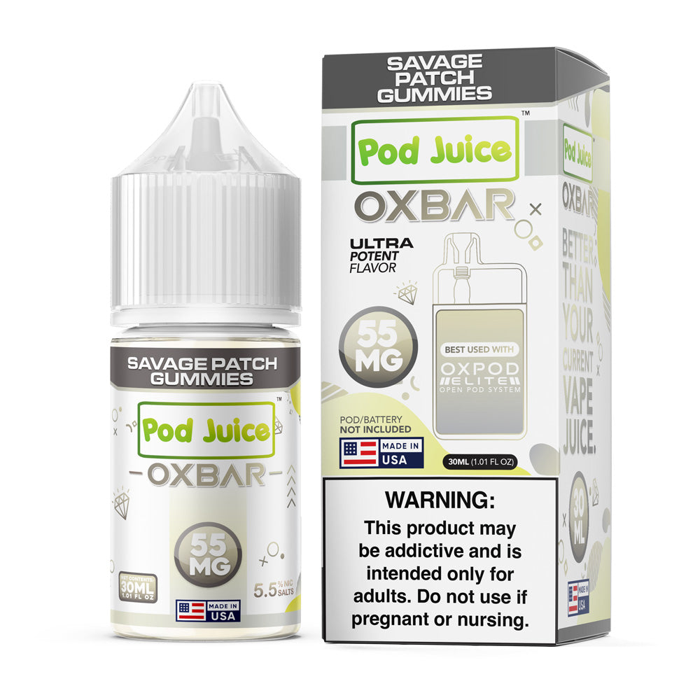 OXBAR x Pod Juice Elite Savage Patch Gummies