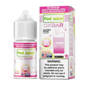 Strawberry Watermelon Dragonfruit Nicotine Salt by Oxbar x Pod Juice