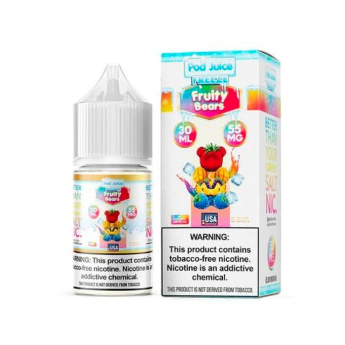 Fruity Bears Freeze Nicotine Salt by Pod Juice