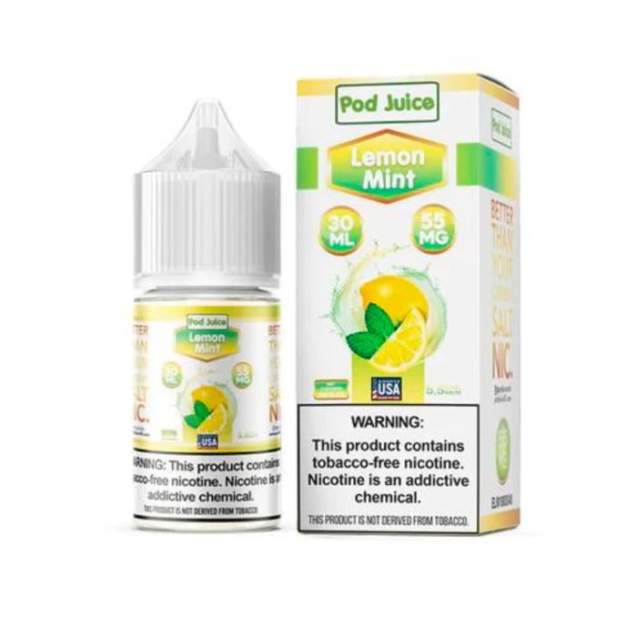 Lemon Mint Nicotine Salt by Pod Juice