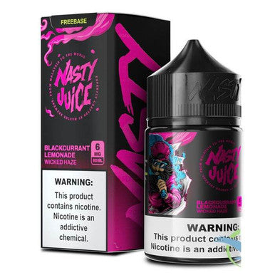 Blackcurrant Lemonade Wicked Haze E-Liquid by Nasty Juice