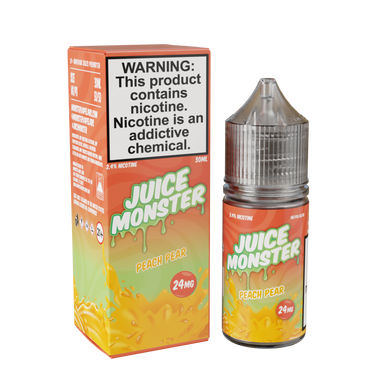 Peach Pear Nicotine Salt by Juice Monster