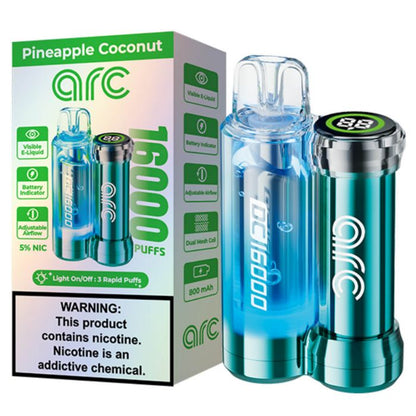 Pineapple Coconut ARC DC16000 Vape