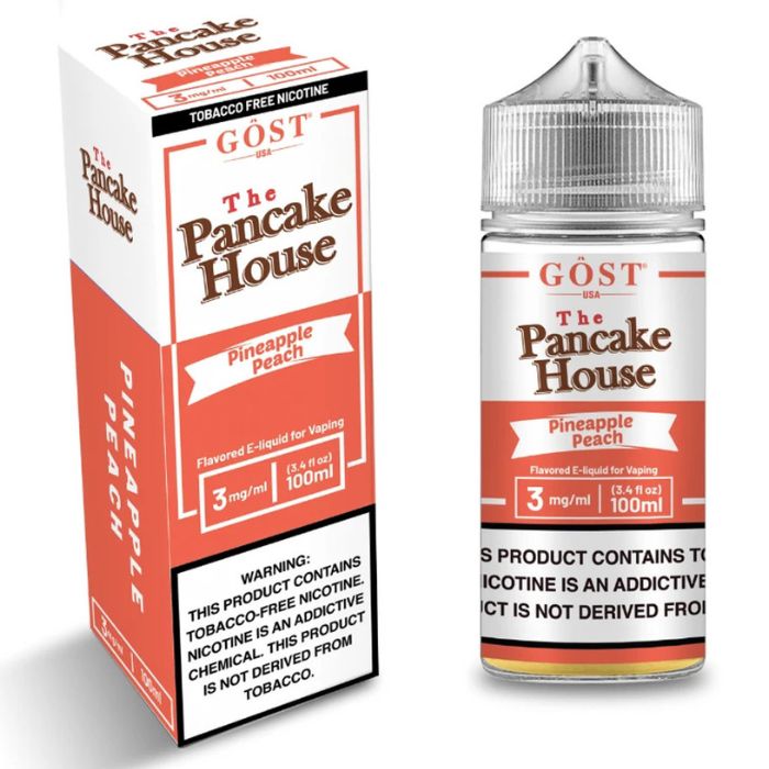 Pineapple Peach E-Liquid by The Pancake House