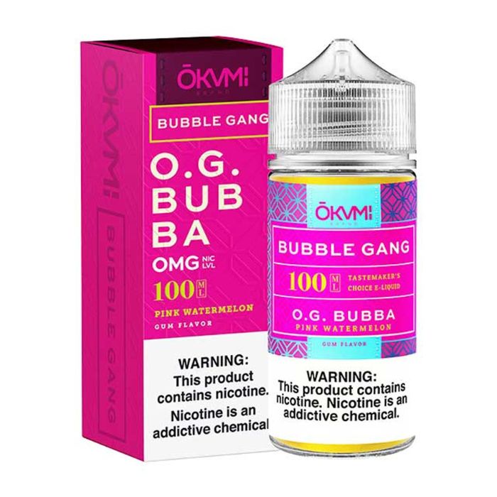 Pink Watermelon E-Liquid by Bubble Gang