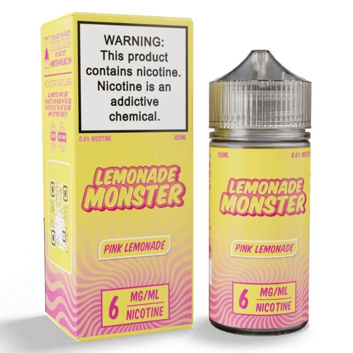 Pink Lemonade E-Liquid by Lemonade Monster