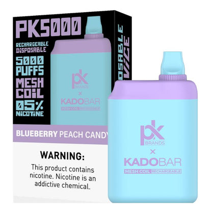 Pod King Kado Bar PK5000 Vape Blueberry Peach Candy