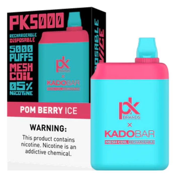 Pod King Kado Bar PK5000 Vape Pom Berry Ice