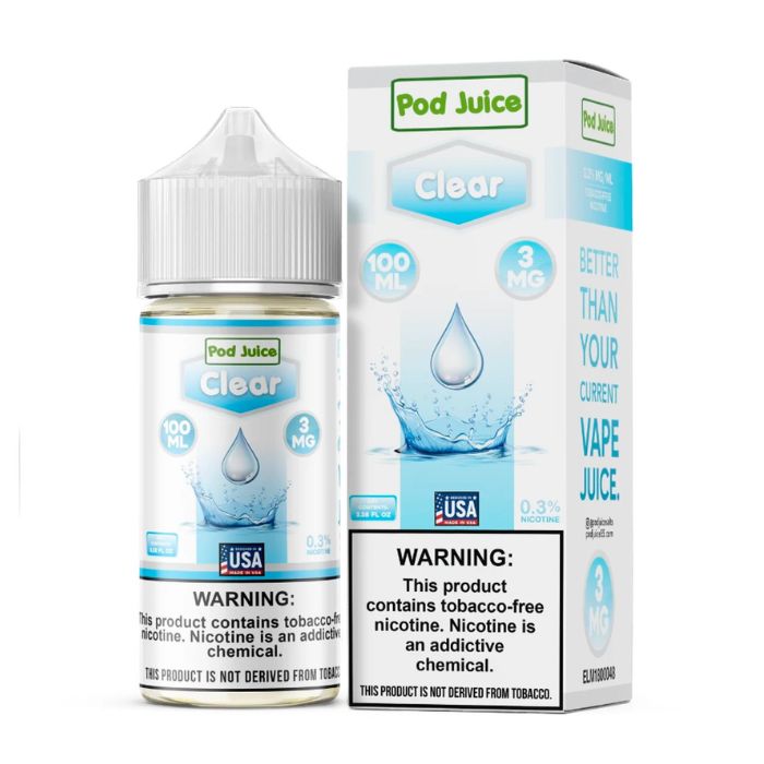 Clear E-Liquid by Pod Juice