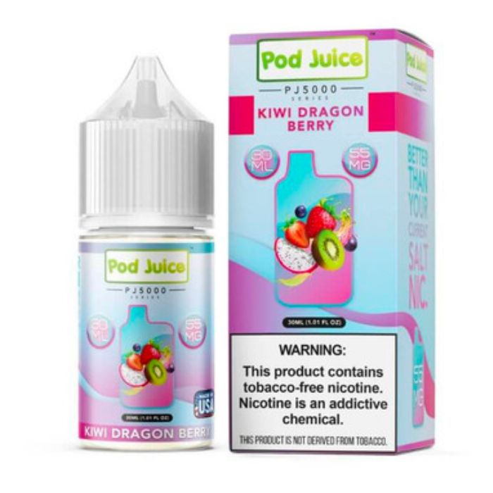 Kiwi Dragon Berry Nicotine Salt by Pod Juice PJ5000