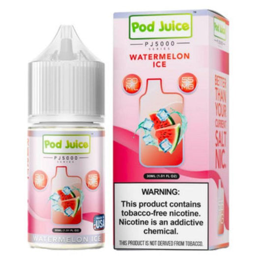 Watermelon Ice Nicotine Salt by Pod Juice PJ5000