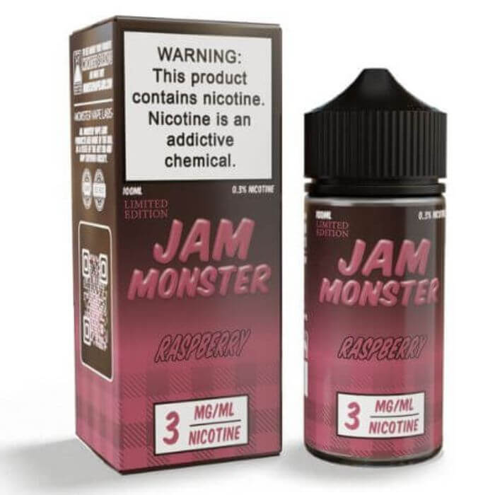 Raspberry E-Liquid by Jam Monster