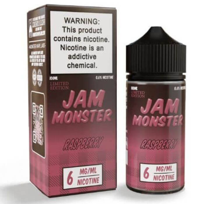 Raspberry E-Liquid by Jam Monster