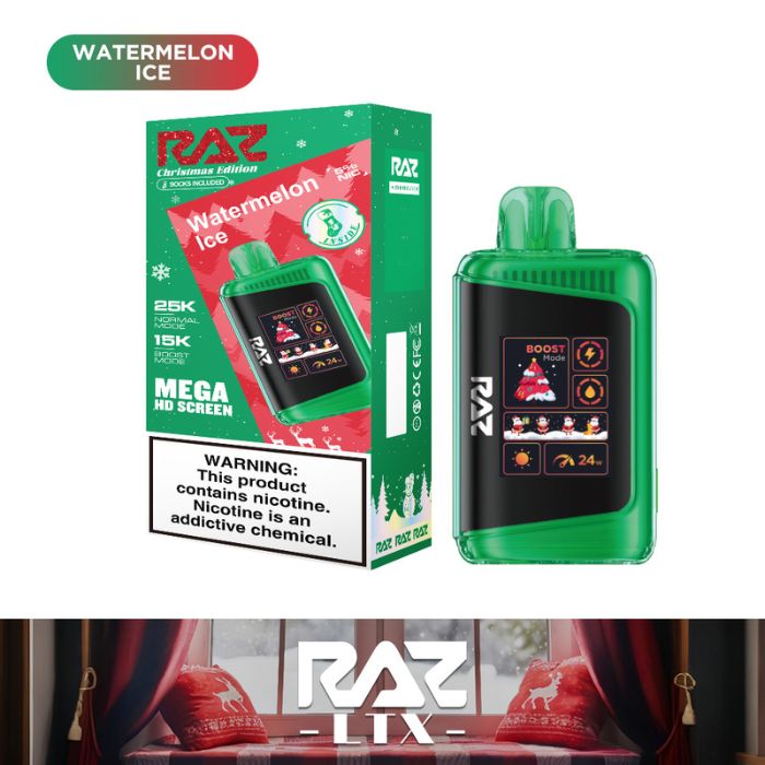 Raz DC25000 Vape - 25K Puffs (CHRISTMAS EDITION)