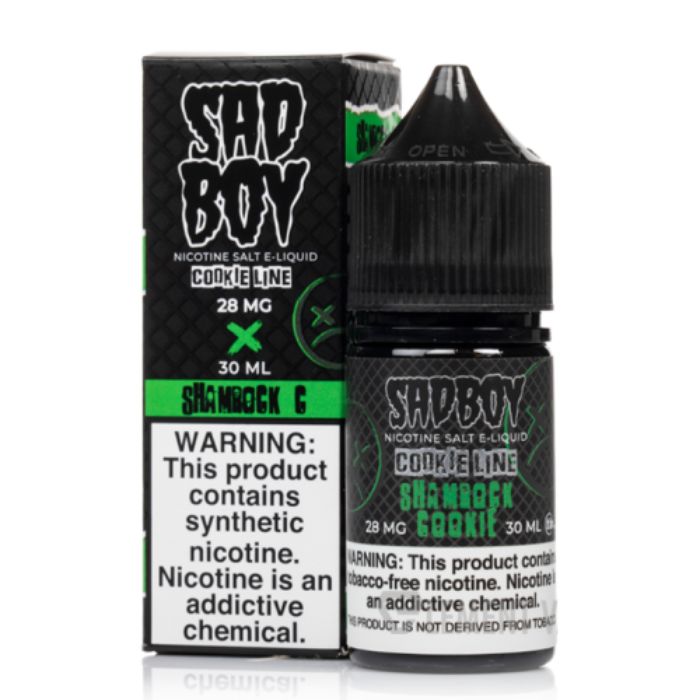 Shamrock Cookie Nicotine Salt by SadBoy