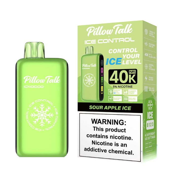 Sour Apple IcePillow Talk Vape Ice Control IC40000