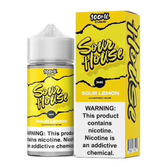 Sour Lemon E-Liquid by Sour House