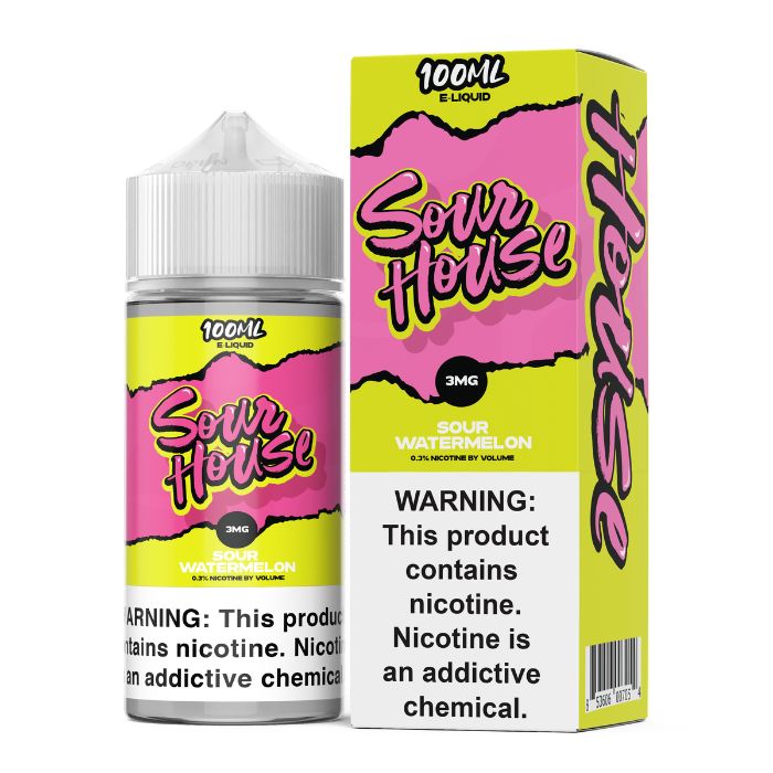 Sour Watermelon E-Liquid by Sour House