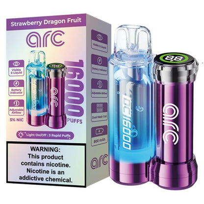 Strawberry Dragon Fruit ARC DC16000 Vape