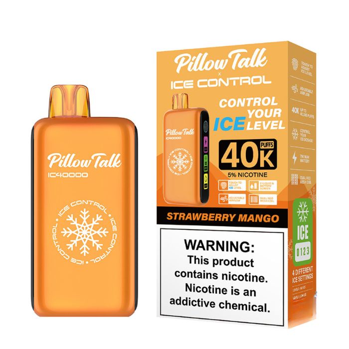 Strawberry Mango Pillow Talk Vape Ice Control IC40000