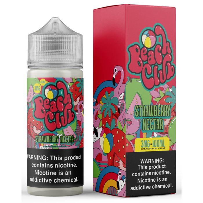 Strawberry Nectar E-Liquid by Beach Club