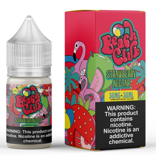 Strawberry Nectar Nicotine Salt by Beach Club