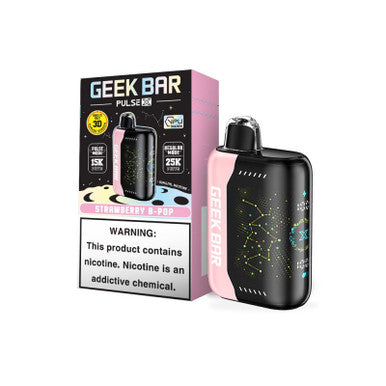 Strawberry B Pop Geek Bar Pulse X Vape