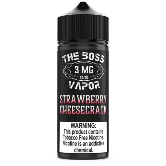 Strawberry Cheesecrack E-Liquid by The Boss Vapor