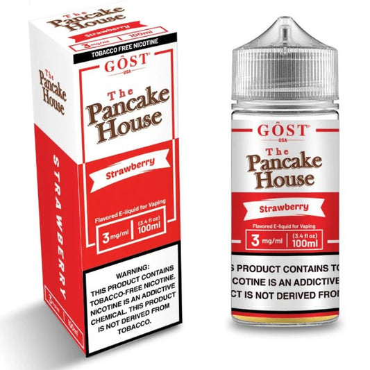 Strawberry E-Liquid by The Pancake House