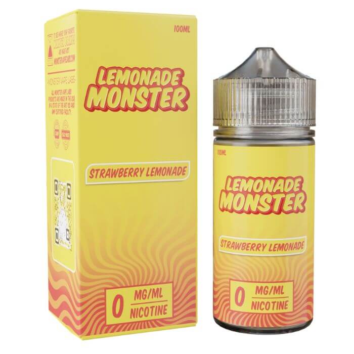 Strawberry Lemonade E-Liquid by Lemonade Monster