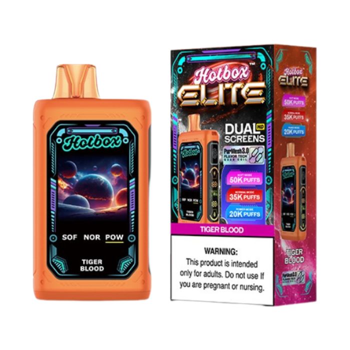 Puff Brands HotBox Elite 50K Puff Vape